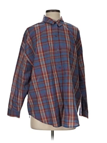 Melrose and Market Long Sleeve Button-Down Shirt (view 1)