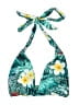 Unbranded Tropical Green Swimsuit Top Size 1X - photo 1