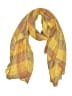 Zara Plaid Yellow Orange Scarf One size - photo 1