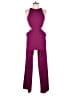 Express Solid Purple Jumpsuit Size XS - photo 1