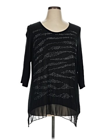 Adele & May 3/4 Sleeve Top (view 1)