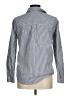 MICHAEL Michael Kors Stripes Gray Long Sleeve Button-Down Shirt Size M - photo 2