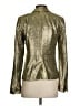 MICHAEL Michael Kors 100% Polyester Metallic Gold Blazer Size 4 - photo 2