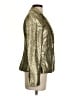 MICHAEL Michael Kors 100% Polyester Metallic Gold Blazer Size 4 - photo 4
