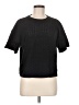 MNG Black Short Sleeve Top Size M - photo 1