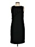 Calvin Klein 100% Polyester Solid Black Cocktail Dress Size 2 - photo 1