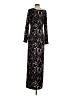 VERTIGO Print Black Casual Dress Size XS - photo 2
