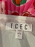 TCEC 100% Polyester Paisley Pink Cocktail Dress Size L - photo 7