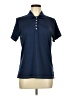 Pebble Beach Blue Short Sleeve Top Size M - photo 1