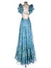 Mac Duggal 100% Polyester Blue Cocktail Dress Size 8 - photo 2