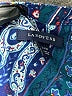 Lands' End 100% Polyester Paisley Blue 3/4 Sleeve Blouse Size 22 - photo 7