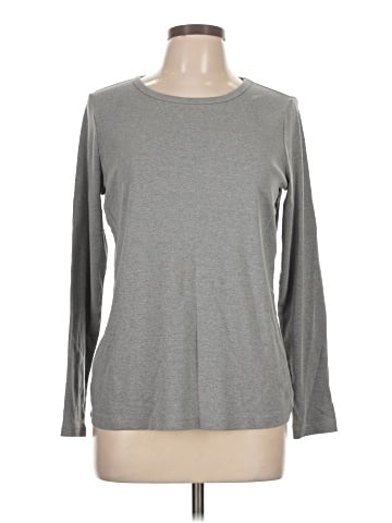 St. John's Bay Long Sleeve T-Shirt (view 1)