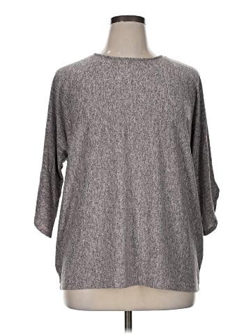 Workshop Republic Clothing 3/4 Sleeve Top (view 1)