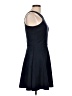 Aqua Solid Blue Cocktail Dress Size L - photo 4
