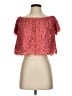 Express Red Short Sleeve Blouse Size S - photo 1