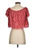 Express Red Short Sleeve Blouse Size S - photo 2