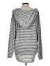 Lucky Brand Stripes Silver Pullover Sweater Size L - photo 2