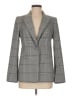 Elie Tahari Plaid Gray Blazer Size 6 - photo 1