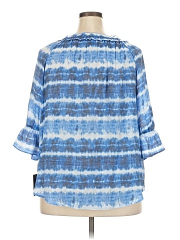 I.N. Studio 3/4 Sleeve Blouse (view 2)