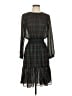 J.Crew 100% Polyester Plaid Green Casual Dress Size S - photo 1