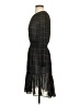 J.Crew 100% Polyester Plaid Green Casual Dress Size S - photo 5