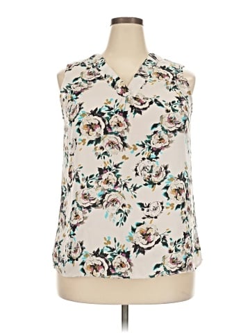 Crescent Sleeveless Blouse (view 1)