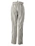 Express Stripes Silver Ivory Casual Pants Size 2 - photo 2