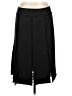Magaschoni Solid Black Formal Skirt Size 10 - photo 1
