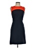 Milly Color Block Blue Cocktail Dress Size 0 - photo 1