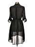 Lily Rose 100% Polyester Black Casual Dress Size M - photo 2