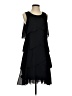 Unbranded 100% Polyester Black Cocktail Dress Size XS (estimated) - photo 1