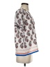 Banana Republic White Blue Short Sleeve Blouse Size XS - photo 4