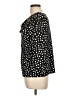 Sunny Leigh Polka Dots Black 3/4 Sleeve Blouse Size L - photo 5