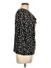 Sunny Leigh Polka Dots Black 3/4 Sleeve Blouse Size L - photo 4