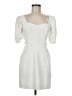 French Connection Solid Ivory Cocktail Dress Size 6 - photo 1