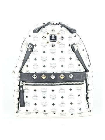 MCM Visetos studded Backpack (view 1)