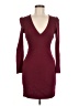 Lulus Burgundy Cocktail Dress Size M - photo 1