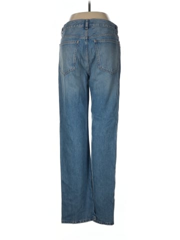 Madewell The Longline Straight Jean in Atlin Wash (view 2)