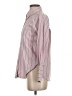 MNG Stripes Pink Long Sleeve Button-Down Shirt Size 2 - photo 5