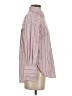 MNG Stripes Pink Long Sleeve Button-Down Shirt Size 2 - photo 4