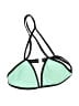 Boohoo Green Swimsuit Top Size 2 - photo 1