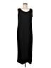 Travel Elements Solid Black Casual Dress Size M - photo 1