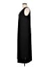 Travel Elements Solid Black Casual Dress Size M - photo 5