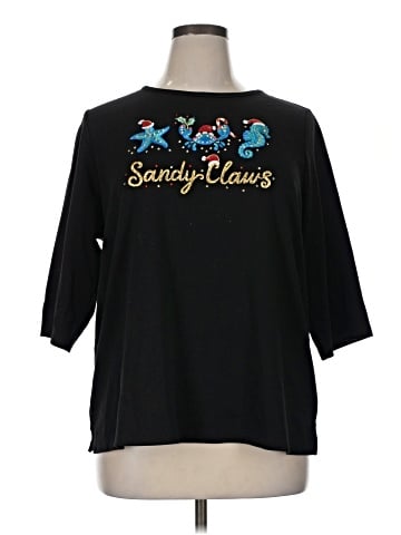 Quacker Factory 3/4 Sleeve T-Shirt (view 1)