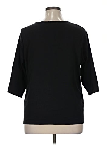 Quacker Factory 3/4 Sleeve T-Shirt (view 2)