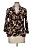 ABound Floral Black Blazer Size M - photo 1