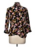 ABound Floral Black Blazer Size M - photo 2