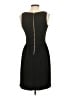 HD in Paris Solid Black Casual Dress Size S - photo 2