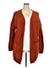 Unbranded 100% Acrylic Orange Cardigan Size 2X - photo 1