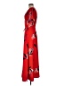 A New Day 100% Polyester Tropical Red Casual Dress Size M - photo 5